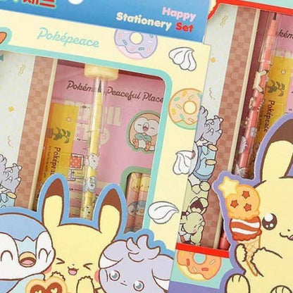 Pokémon Happy Stationery Set – PokéPeace Edition