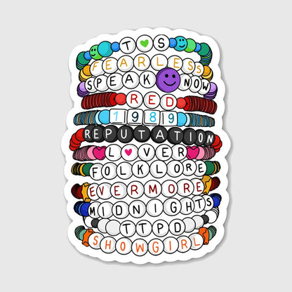 NEW Eras Friendship Bracelets Sticker 