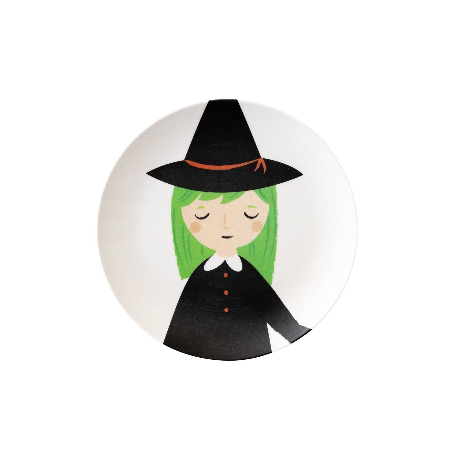 Trick or Treaters Reusable Bamboo Plate Set 4ct