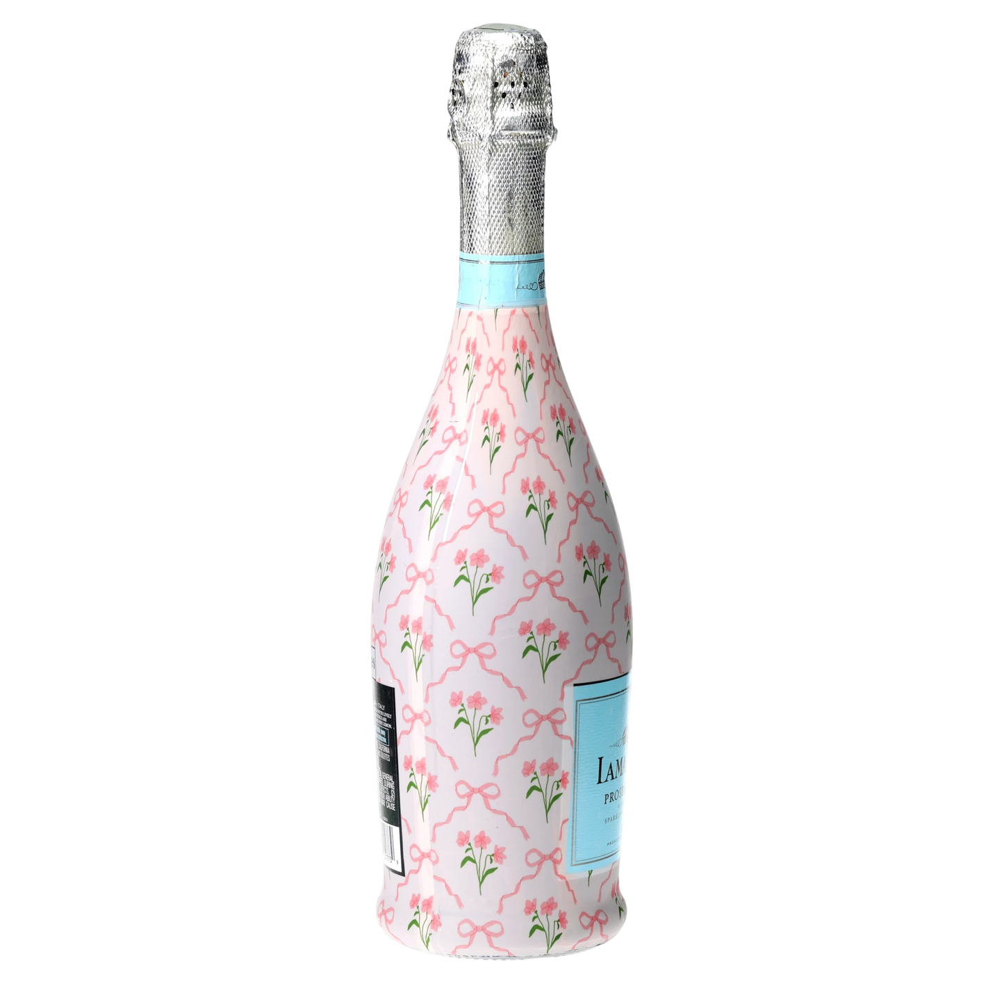Beau Bottle Pink Bows and Blossoms - Prosecco Collection