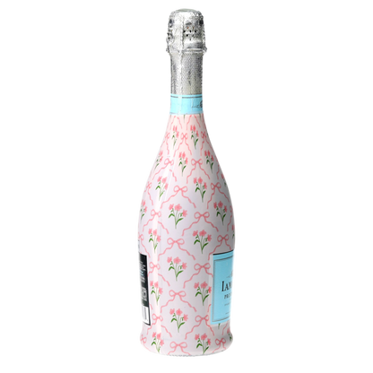 Beau Bottle Pink Bows and Blossoms - Prosecco Collection