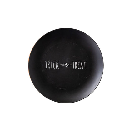 Trick or Treaters Reusable Bamboo Plate Set 4ct