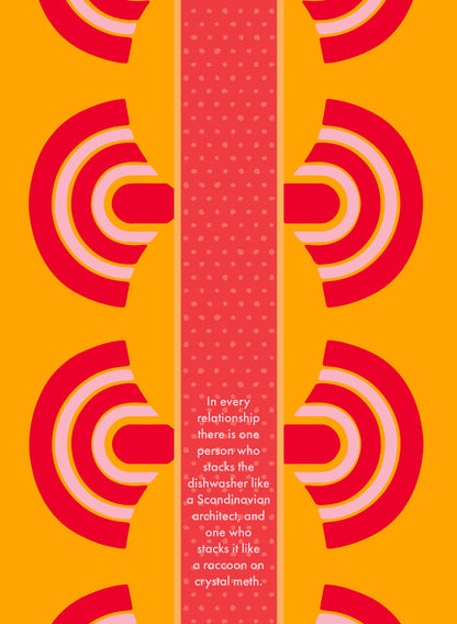 TOWEL Dishwasher | Funny Dish Towel Gift | Kitchen Decor