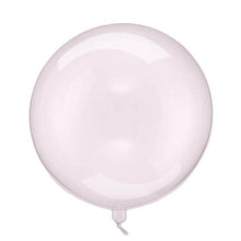 #629 Sphere Transparent Pink 16in Balloon
