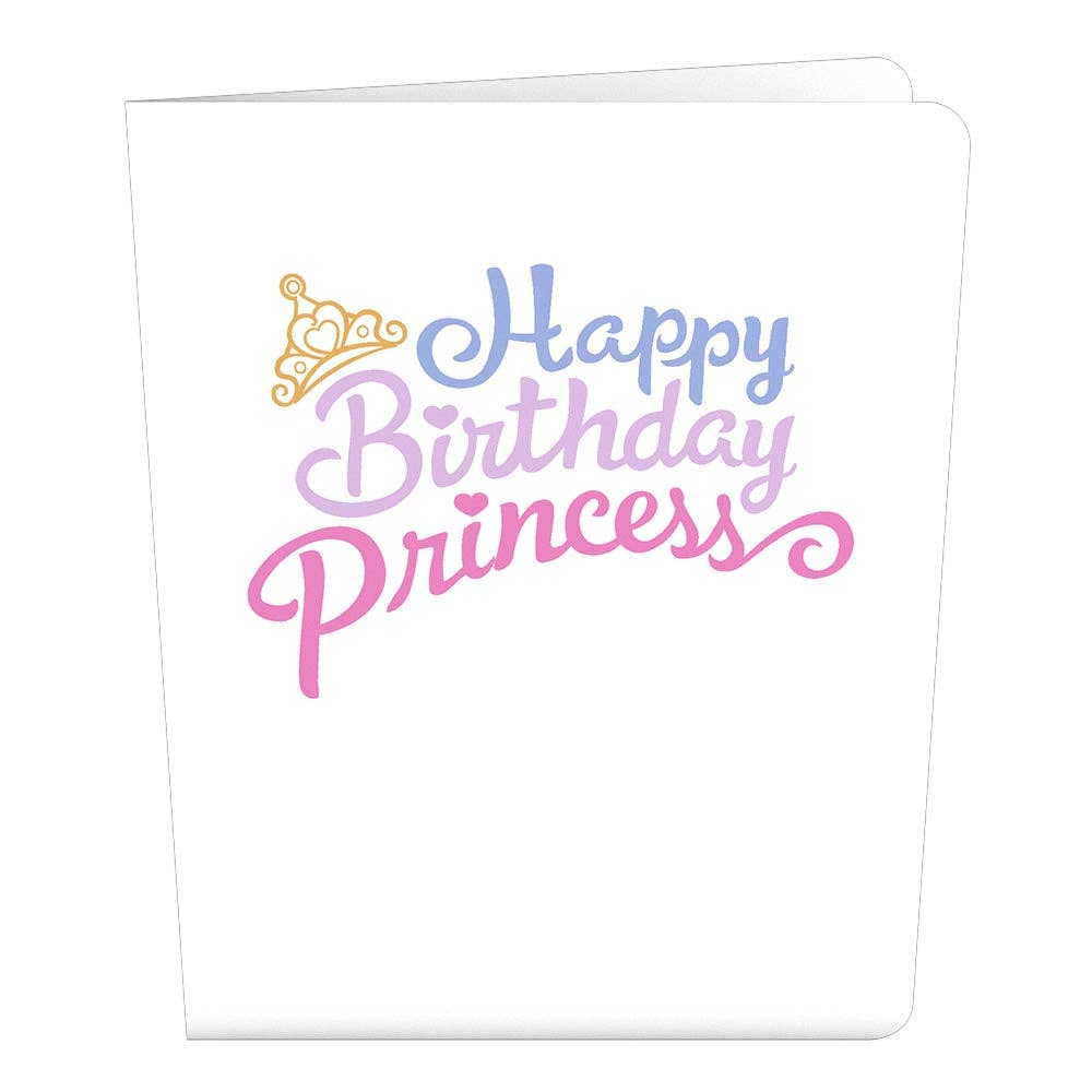 Playpop Card™: 4.5"x5.9" Disney Happy Birthday Princess
