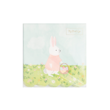 Bunny Cottage Paper Cocktail Napkins 24ct