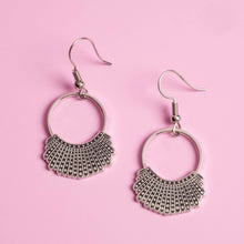 Dissent Collar Hook and Hoop Earrings