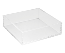 Acrylic Cocktail Napkin Tray - Clear