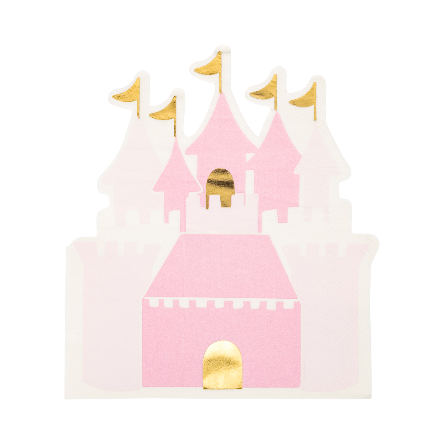 Princess Castle Shaped Guest Napkins 18ct