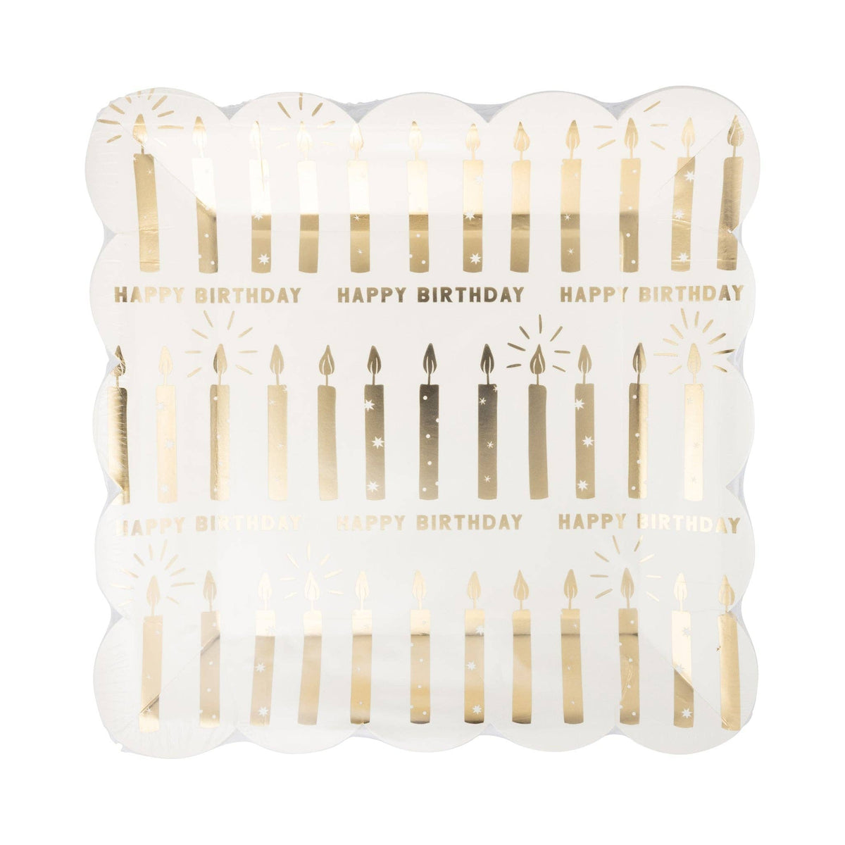 Happy Birthday Candles 9" Plate