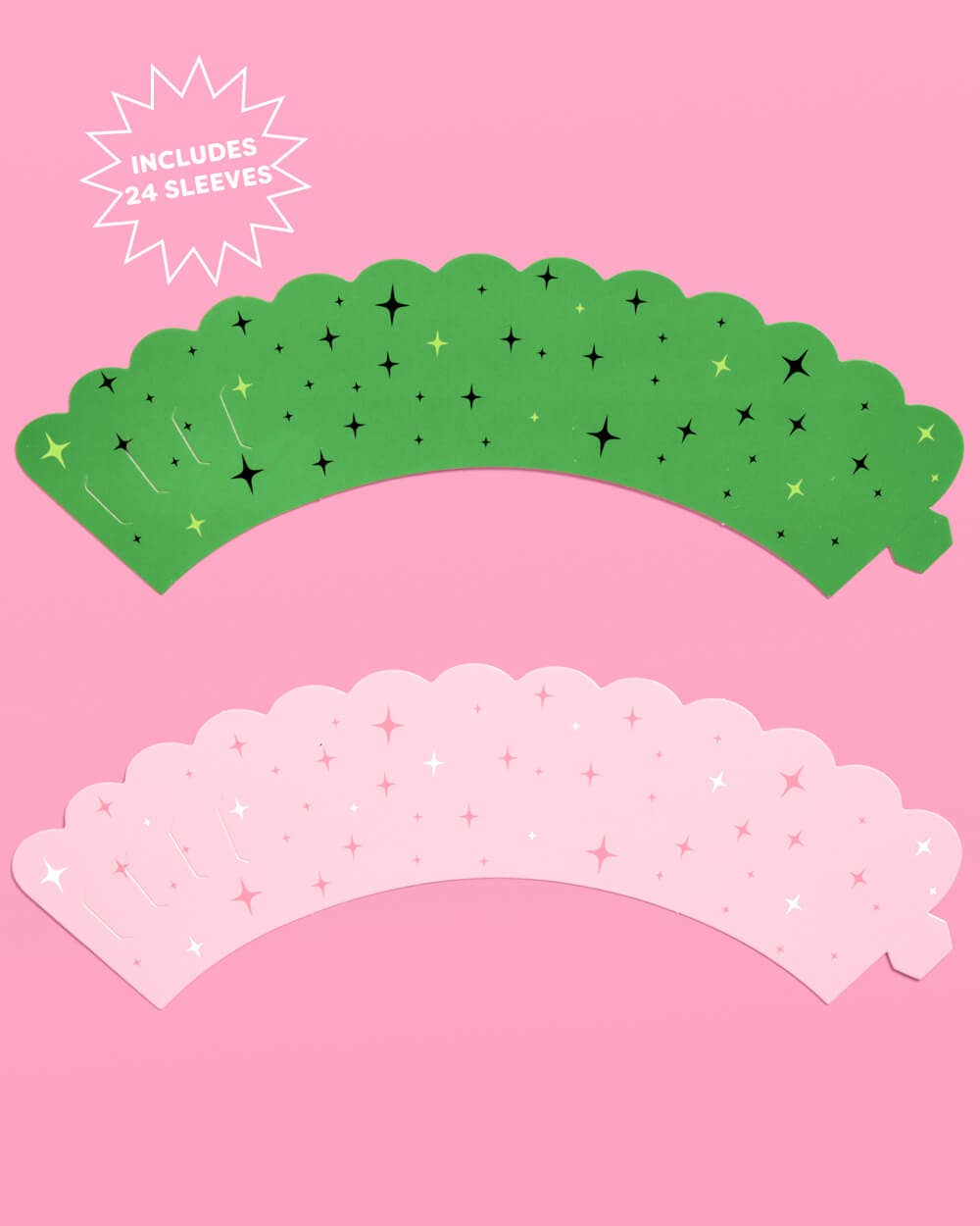 Wicked Cupcake Set 24ct - liners + toppers
