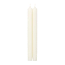 Taper 10in Candles Set of 2 - White