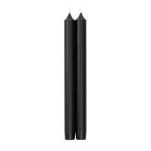 Taper 10in Candles Set of 2 - Black