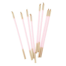 Birthday Slims 6in Candles 16ct - Pink & Gold