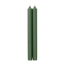 Taper 10in Candles Set of 2 - Hunter Green
