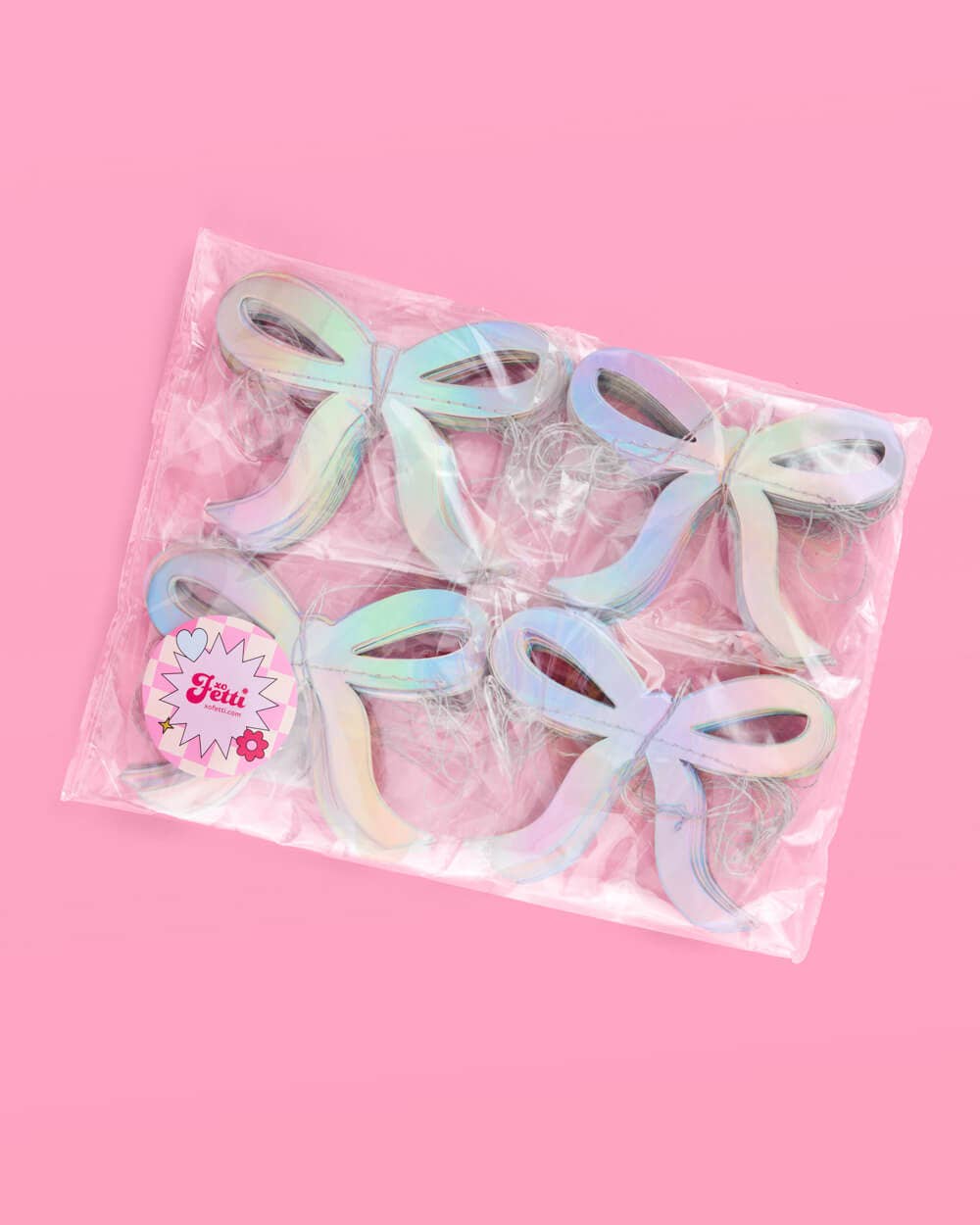 Bow Iridescent Garland 4ct