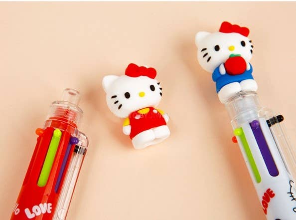 Sanrio Characters 6 Color Ball Point Pencil- 0.7mm