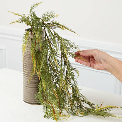 33" Cascading Artificial Norfolk Pine Spray