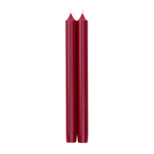 Taper 10in Candles Set of 2 - Cranberry