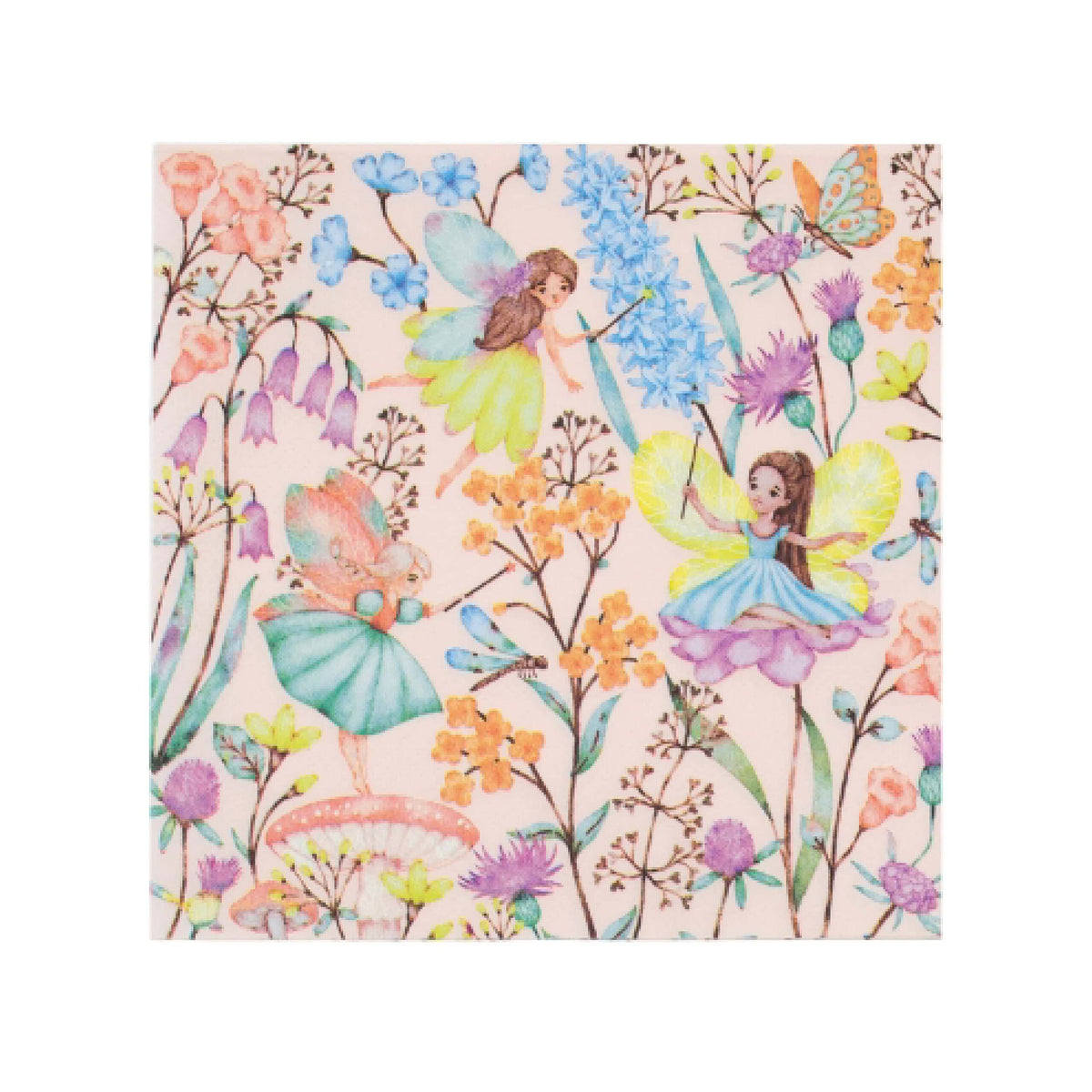 Fairy Garden Paper Napkins – Disposable