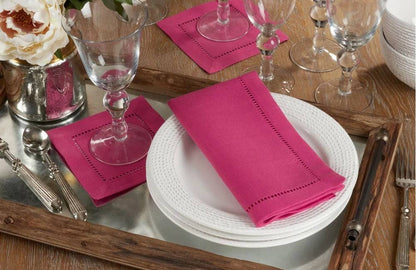 Hemstitch Border 18-Inch Dinner Napkin