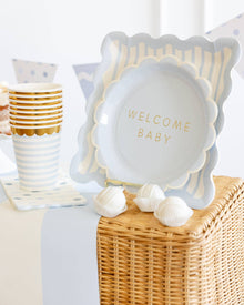 Baby Blue Party Cups 8ct