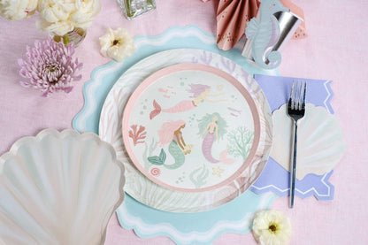 Shell Dessert Plates 8ct