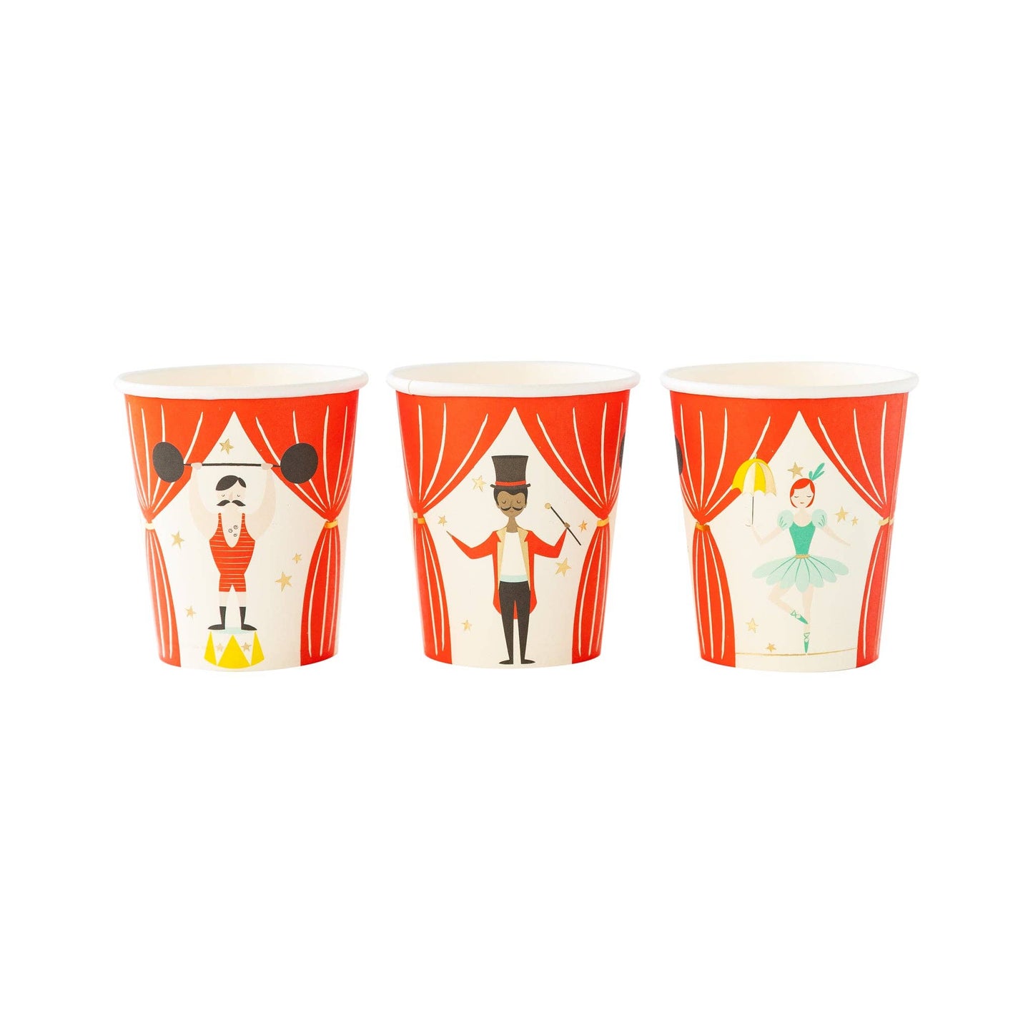 Carnival Party Cups 8ct