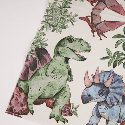 Dinosaur Paper Napkins – Disposable