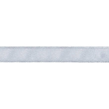 Wired Shimmer Satin Ribbon Silver 10 Yard Roll