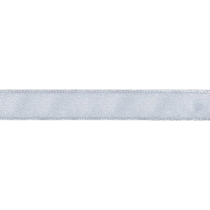Wired Shimmer Satin Ribbon Silver 10 Yard Roll