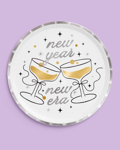 New Year, New Era Plates - 12ct