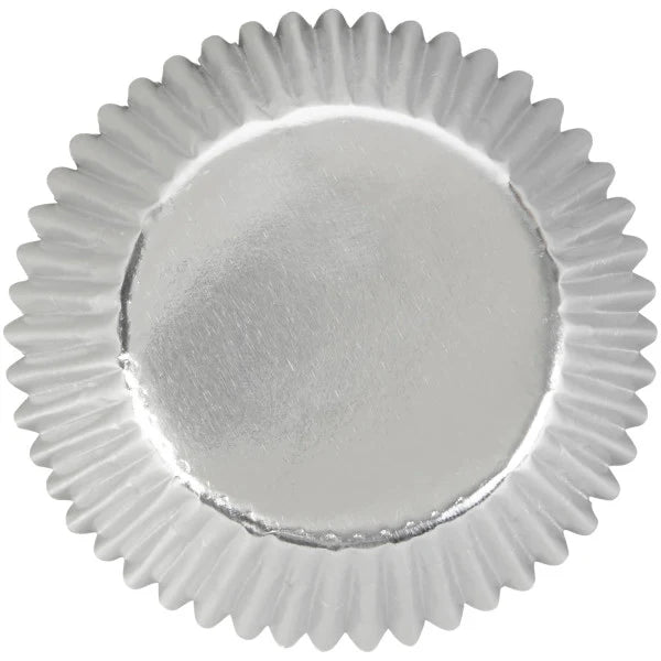 Silver Foil Cupcake Liners 75ct
