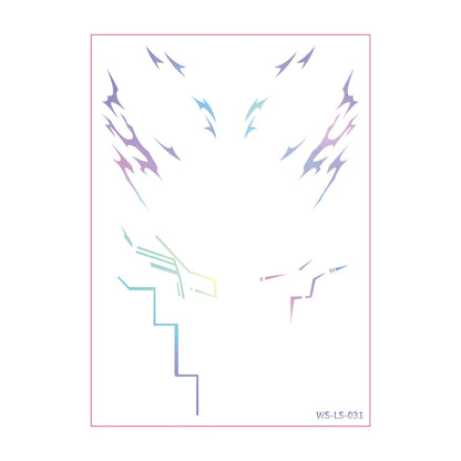 K-Pop Demon Hunters Rumi Temporary Face Tattoo Sticker 4ct