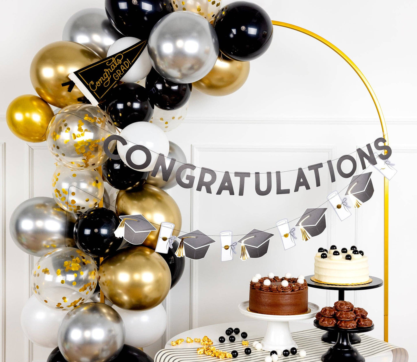 Icon and Congratulations Banner Set