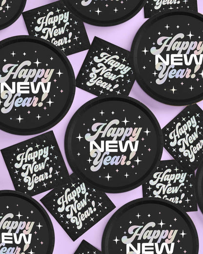 Happy New Year! Foil Napkins - 25ct