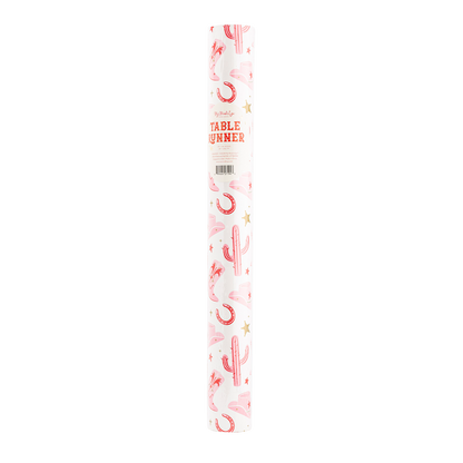 Cowgirl Paper Table Runner