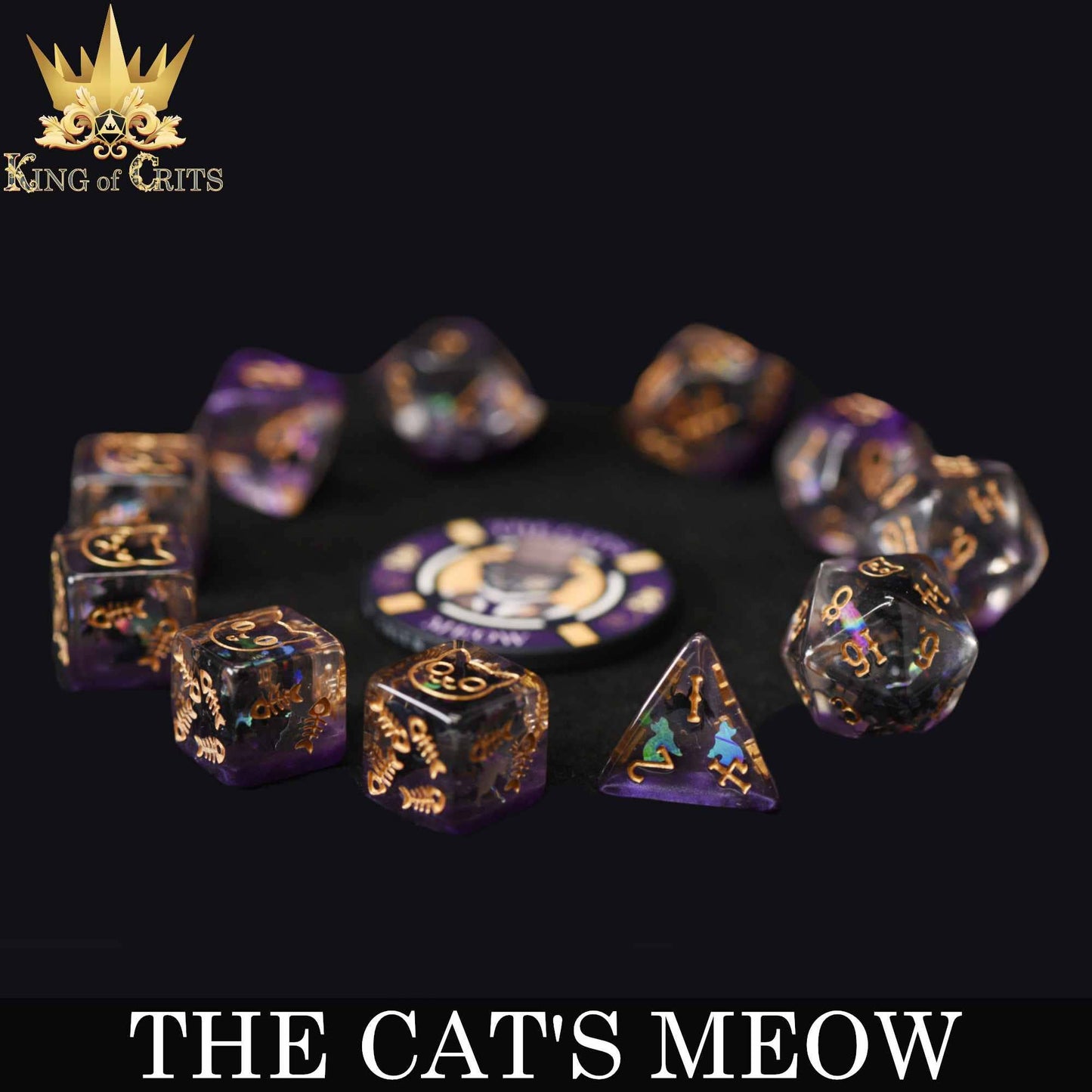 Cat's Meow - 11 Dice Set