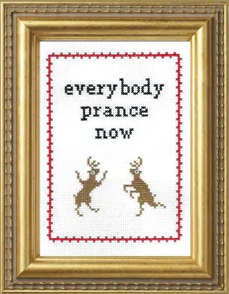 Everybody Prance Now! Cross Stitch