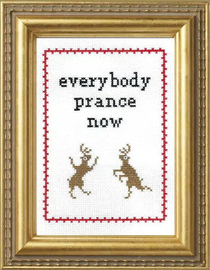 Everybody Prance Now! Cross Stitch