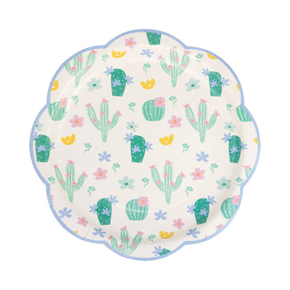 Fiesta Cacti Pattern 10in Plates 8ct