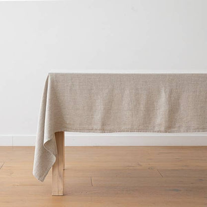 Classic Solid Natural Tablecloth
