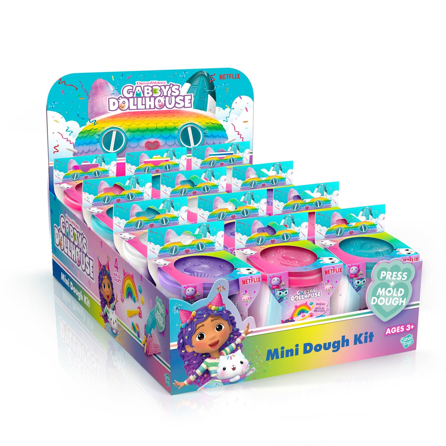 Gabby’s Dollhouse Mini Dough Sensory Kit - 1 Assorted
