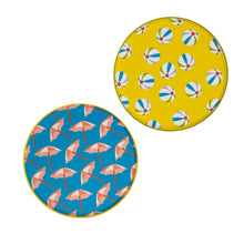 Summer Fun Assorted Icon Dessert Plates 8ct