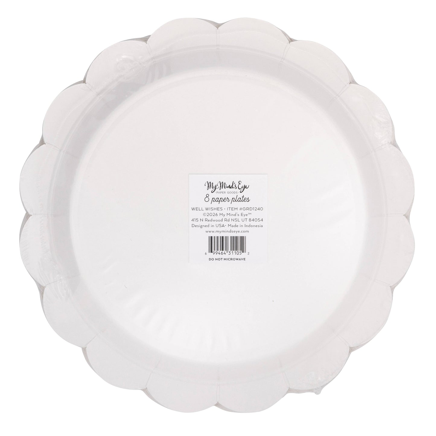 Well Wishes Plate Set 8ct