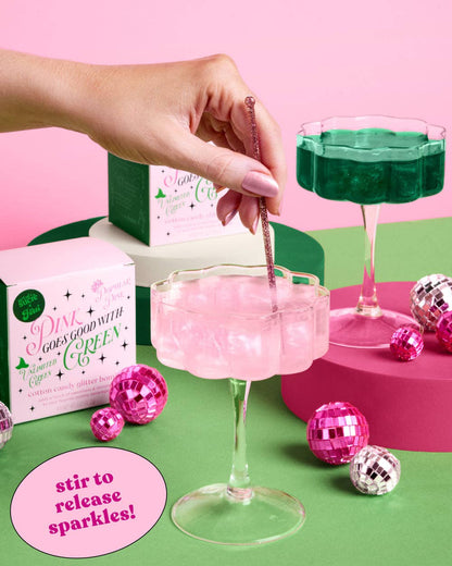 Wicked Glitter Bombs - 4 cotton candy drink bombs