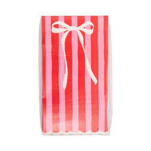 Bow Striped Guest Napkins 24ct