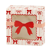Red and Pink Bows Cookie Box 6ct