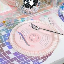 Pop Star Dance Party Vinyl Record Dessert Plates 8ct