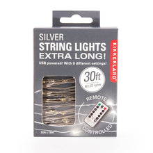 Silver String Lights 30ft